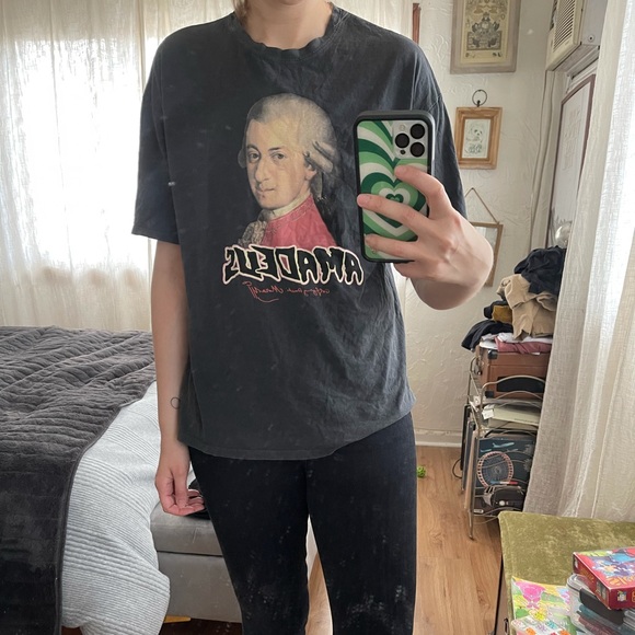 Mozart t shirt zara 